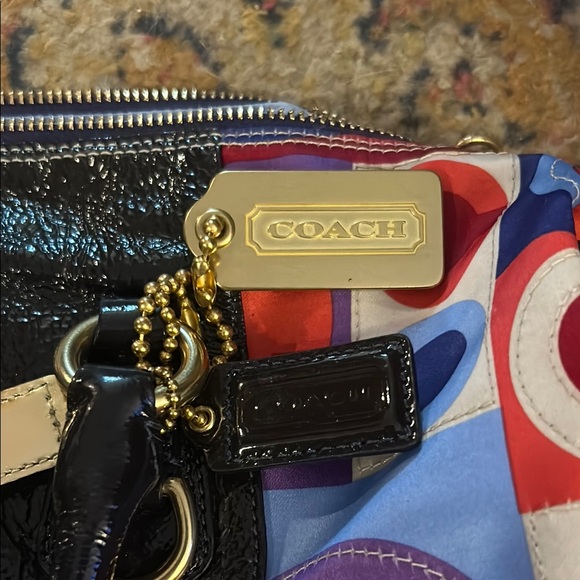 Coach Multicolor Signature Patchwork Bag - Picture 2 of 5